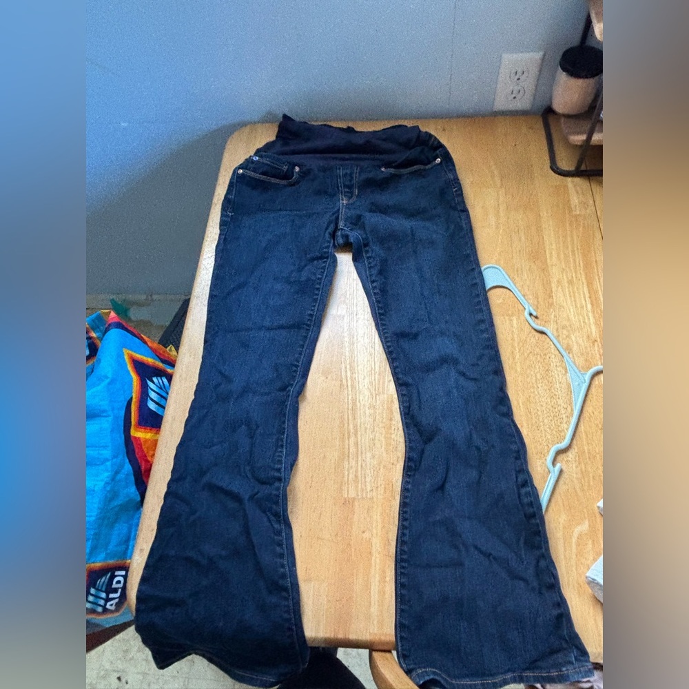 26/2A Women's maternity Dark Blue skinny Jeans